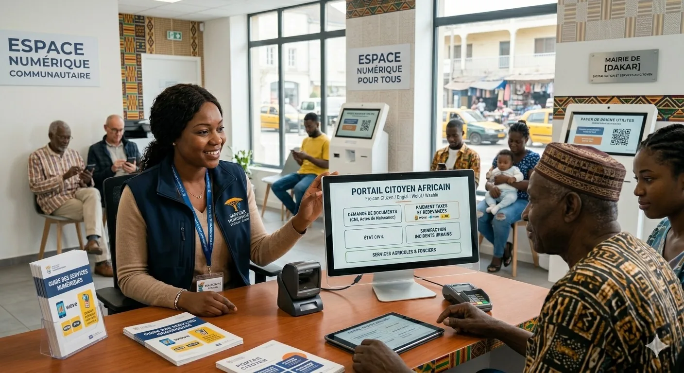 Digitalisation des mairies collectivités locales